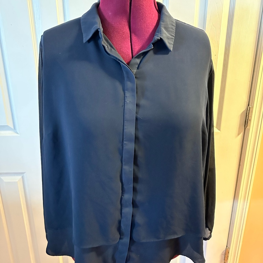 Premise Navy Blue Blouse